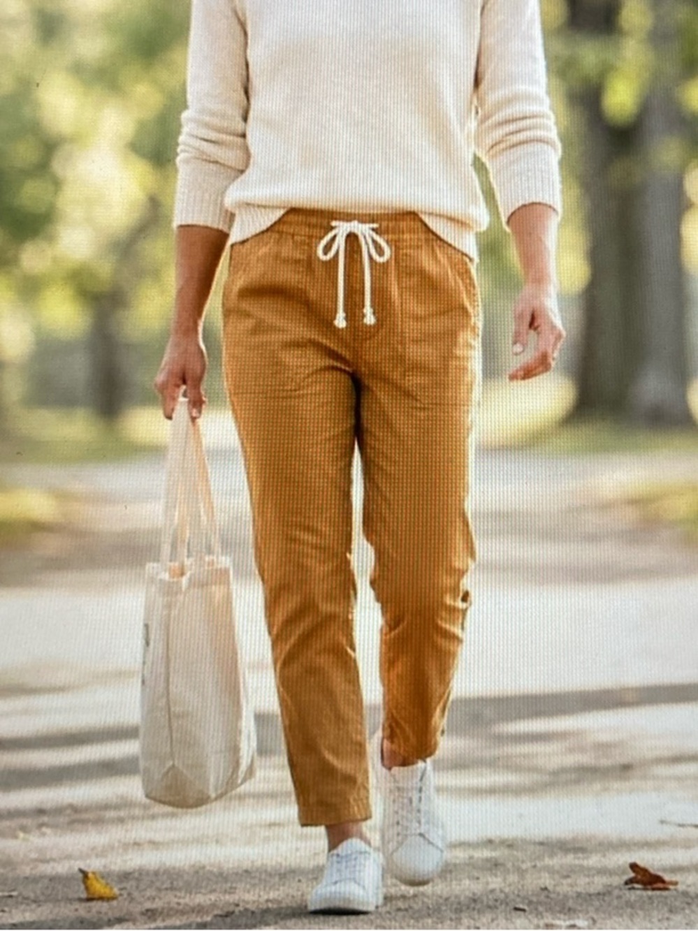 Pact Organic Cotton Daily Woven Drawstring Utility Pants S677